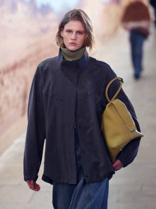 PFW - Time Runway A model walks the runway during the Time Womenswear Fall Winter 2025-2026 show as part of Paris Fashion, on March 6, 2025 in Paris, France. Photo by Alain-Gil Gonzalez ABACAPRESS.COM Paris France  Copyright: xGonzalezxAlain-Gil ABACAx