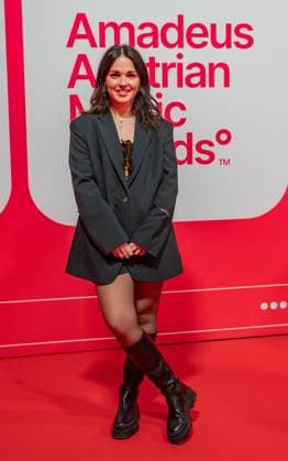 20250307 Red Carpet Verleihung 25. Amadeus Austrian Music Awards WIEN, OESTERREICH - 07. MAERZ: Redcarpet anlaesslich der Verleihung des 25. Amadeus Austria Music Awards 2025 in der MARX Halle am 07. Maerz 20253 in Wien, Oesterreich. 250307_SEPA_17_054 Copyright: xIsabellexOuvrardx SEPAxMedia