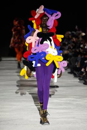 Noir Kei Ninomiya Ready to wear fall winter 2025 26 Paris March 2005 Noir Kei Ninomiya Ready to wear fall winter 2025 26 Paris March 2005, Credit:Zeppelin Avalon  Copyright: xZeppelinx xAvalonx 0973729398