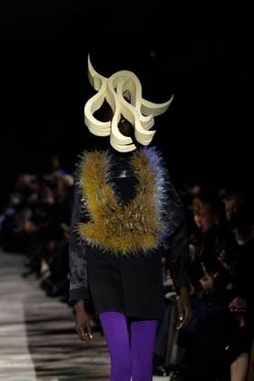 Noir Kei Ninomiya Ready to wear fall winter 2025 26 Paris March 2005 Noir Kei Ninomiya Ready to wear fall winter 2025 26 Paris March 2005, Credit:Zeppelin Avalon  Copyright: xZeppelinx xAvalonx 0973752069