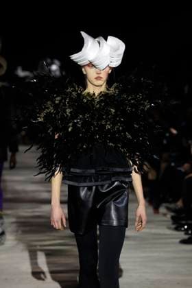 Noir Kei Ninomiya Ready to wear fall winter 2025 26 Paris March 2005 Noir Kei Ninomiya Ready to wear fall winter 2025 26 Paris March 2005, Credit:Zeppelin Avalon  Copyright: xZeppelinx xAvalonx 0973752112