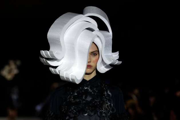 Noir Kei Ninomiya Ready to wear fall winter 2025 26 Paris March 2005 Noir Kei Ninomiya Ready to wear fall winter 2025 26 Paris March 2005, Credit:Zeppelin Avalon  Copyright: xZeppelinx xAvalonx 0973752429