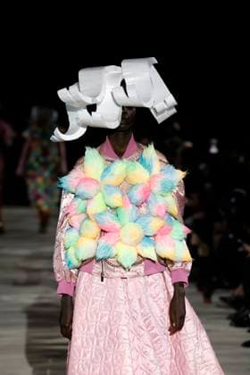 Noir Kei Ninomiya Ready to wear fall winter 2025 26 Paris March 2005 Noir Kei Ninomiya Ready to wear fall winter 2025 26 Paris March 2005, Credit:Zeppelin Avalon  Copyright: xZeppelinx xAvalonx 0973752767