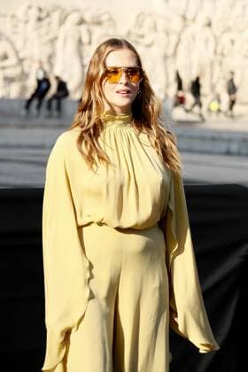 Celebrities at Elie Saabs Fashion Show Ready to Wear Collection Fall Winter 2025 2026 during Paris Fashion Week PFW Valentina Ferragni at Elie Saabs Fashion Show Ready to Wear Collection Fall Winter 2025 2026 during Paris Fashion Week PFW, on March 7th, 2025 Christophe Clovis Bestimage Celebrities at Elie Saabs Fashion Show Ready to Wear Collection Fall Winter 2025 2026 during Paris Fashion Week, on March 7th, 2025 Paris France  Copyright: xChristophexClovisx xBestimagexChristophexClovisx xBestimagex