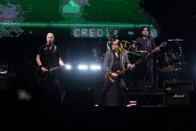 Entertainment Themen der Woche KW10 Entertainment Bilder des Tages Show of the american band offspring in sao paulo Sao paulo (sp), 03 08 2025 show music rock sp - show by the american band offspring on the the offspring: supercharged worldwide in ™25 tour, at the allianz parque arena in sao paulo, this saturday march 8, 2025. (Foto: Leco Viana Thenews2 imago images) Show of the american band offspring in sao paulo  Copyright: xLecoxVianax