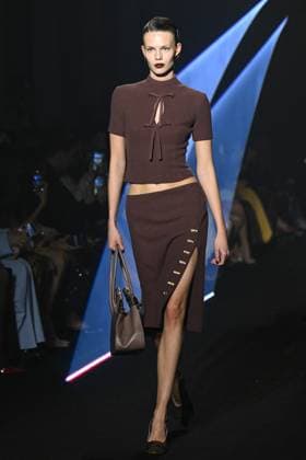 PFW Georges Hobeika Runway A model walks the runway during the Georges Hobeika Womenswear Fall Winter 2025-2026 show as part of Paris Fashion Week in Paris, France on March 08, 2025. Photo by Aurore Marechal ABACAPRESS.COM Paris France  Copyright: xMarechalxAurore ABACAx