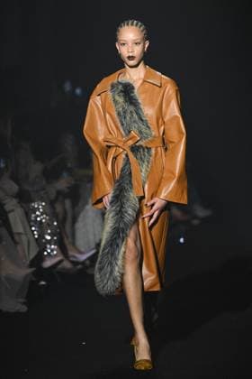 PFW Georges Hobeika Runway A model walks the runway during the Georges Hobeika Womenswear Fall Winter 2025-2026 show as part of Paris Fashion Week in Paris, France on March 08, 2025. Photo by Aurore Marechal ABACAPRESS.COM Paris France  Copyright: xMarechalxAurore ABACAx