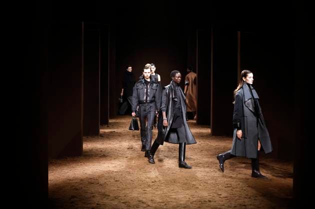 HERMES Ready to wear fall winter 2025 26 Paris March 2005 HERMES Ready to wear fall winter 2025 26 Paris March 2005, Credit:Zeppelin Avalon  Copyright: xZeppelinx xAvalonx 0973981004
