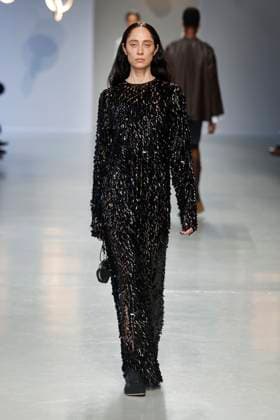 Niccolo Pasqualetti Ready to wear fall winter 2025 26 Paris March 2005 Niccolo Pasqualetti Ready to wear fall winter 2025 26 Paris March 2005, Credit:Zeppelin Avalon  Copyright: xZeppelinx xAvalonx 0974076891