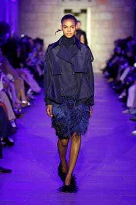 Akris Ready to wear fall winter 2025 26 Paris March 2005 Akris Ready to wear fall winter 2025 26 Paris March 2005, Credit:Zeppelin Avalon  Copyright: xZeppelinx xAvalonx 0974119905