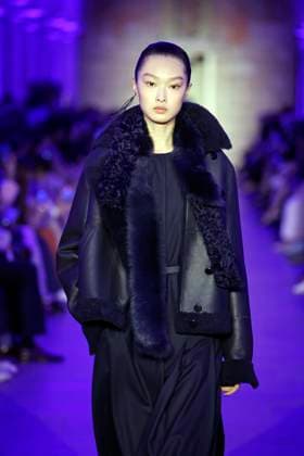 Akris Ready to wear fall winter 2025 26 Paris March 2005 Akris Ready to wear fall winter 2025 26 Paris March 2005, Credit:Zeppelin Avalon  Copyright: xZeppelinx xAvalonx 0974116505