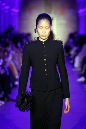 Akris Ready to wear fall winter 2025 26 Paris March 2005 Akris Ready to wear fall winter 2025 26 Paris March 2005, Credit:Zeppelin Avalon  Copyright: xZeppelinx xAvalonx 0974118106