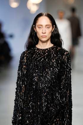 Niccolo Pasqualetti Ready to wear fall winter 2025 26 Paris March 2005 Niccolo Pasqualetti Ready to wear fall winter 2025 26 Paris March 2005, Credit:Zeppelin Avalon  Copyright: xZeppelinx xAvalonx 0974122651
