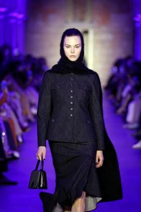 Akris Ready to wear fall winter 2025 26 Paris March 2005 Akris Ready to wear fall winter 2025 26 Paris March 2005, Credit:Zeppelin Avalon  Copyright: xZeppelinx xAvalonx 0974114948