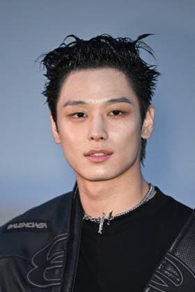 PFW Balenciaga Arrivals Juyeon attending the Balenciaga Womenswear Fall Winter 2025-2026 show as part of Paris Fashion Week in Paris, France on March 09, 2025. Photo by Aurore Marechal ABACAPRESS.COM Paris France  Copyright: xMarechalxAurore ABACAx