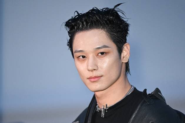 PFW Balenciaga Arrivals Juyeon attending the Balenciaga Womenswear Fall Winter 2025-2026 show as part of Paris Fashion Week in Paris, France on March 09, 2025. Photo by Aurore Marechal ABACAPRESS.COM Paris France  Copyright: xMarechalxAurore ABACAx