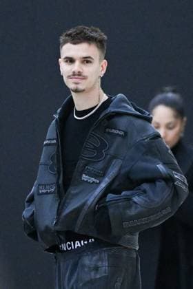 PFW Balenciaga Arrivals Romeo Beckham attending the Balenciaga Womenswear Fall Winter 2025-2026 show as part of Paris Fashion Week in Paris, France on March 09, 2025. Photo by Aurore Marechal ABACAPRESS.COM Paris France  Copyright: xMarechalxAurore ABACAx