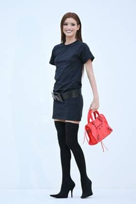 PFW Balenciaga Arrivals Dixie D Amelio attending the Balenciaga Womenswear Fall Winter 2025-2026 show as part of Paris Fashion Week in Paris, France on March 09, 2025. Photo by Aurore Marechal ABACAPRESS.COM Paris France  Copyright: xMarechalxAurore ABACAx