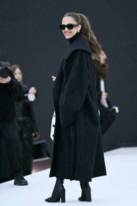 PFW Balenciaga Arrivals Jessica Alba attending the Balenciaga Womenswear Fall Winter 2025-2026 show as part of Paris Fashion Week in Paris, France on March 09, 2025. Photo by Aurore Marechal ABACAPRESS.COM Paris France  Copyright: xMarechalxAurore ABACAx