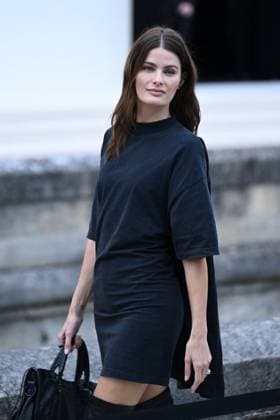 PFW Balenciaga Arrivals Isabeli Fontana attending the Balenciaga Womenswear Fall Winter 2025-2026 show as part of Paris Fashion Week in Paris, France on March 09, 2025. Photo by Aurore Marechal ABACAPRESS.COM Paris France  Copyright: xMarechalxAurore ABACAx