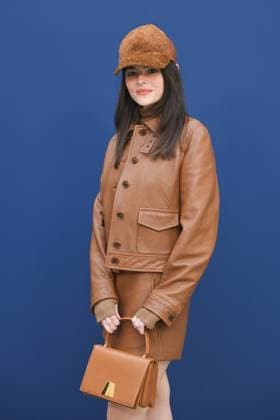 Bilder des Jahres 2025, Entertainment 03 März Entertainment Themen der Woche KW10 Entertainment Bilder des Tages PFW Akris Front Row Micaela Wittman attending the Akris Womenswear Fall Winter 2025-2026 show as part of Paris Fashion Week in Paris, France on March 09, 2025. Photo by Aurore Marechal ABACAPRESS.COM Paris France  Copyright: xMarechalxAurore ABACAx