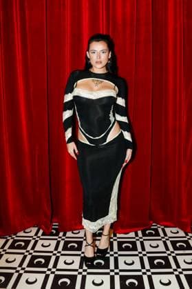 Photocall of the Marine Serre Mode Collection Prêt à Porter Automne Hiver 2025 2026 show as part of Paris Fashion Week PFW at La Monnaie de Paris Bella Thorn at the photocall of the Marine Serre Mode Collection Prêt à Porter Automne Hiver 2025 2026 show as part of Paris Fashion Week PFW at La Monnaie de Paris, France, March 10, 2025 Christophe Clovis Bestimage Celebs attends the Marine Serre Womenswear Fall Winter 2025 2026 show as part of Paris Fashion Week at La Monnaie de Paris, on March 10, 2025, in Paris, France Paris France  Copyright: xChristophexClovisx xBestimagexChristophexClovisx xBestimagex