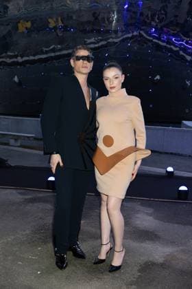 Front row at Pierre Cardin Womenswear Fall Winter 2025 2026 show at Paris Fashion Week PFW Raphael Say, Clara Marz celebrities at Pierre Cardin show at Paris Fashion Week Womenswear Fall Winter 2025 2026 , Paris, France, March 10, 2025 Jeremy Melloul Bestimage Celebrities attends Pierre Cardin show Womenswear Fall Winter 2025 2026 as part of Paris Fashion Week on March 10, 2025 in Paris, France Paris France  Copyright: xJeremyxMelloulx xBestimagexJeremyxMelloulx xBestimagex