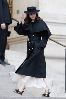 PFW - Zimmermann PAP - Arrivals NB Guest attends Zimmermann Womenswear Fall Winter 2025-2026 show as part of Paris Fashion Week on March 10, 2025 in Paris, France. Photo by Nasser Berzane ABACAPRESS.COM Paris France  Copyright: xBerzanexNasser ABACAx