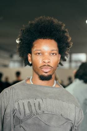 PFW - Ottolinger Front Row David Anthony Burke, aka D4VD attends the Ottolinger Womenswear Fall Winter 2025-2026 show as part of Paris Fashion Week at 13 rue de Santeuil on March 9, 2025 in Paris, France. Photo by Alexis Jumeau ABACAPRESS.COM New York City United States  Copyright: xJumeauxAlexis ABACAx
