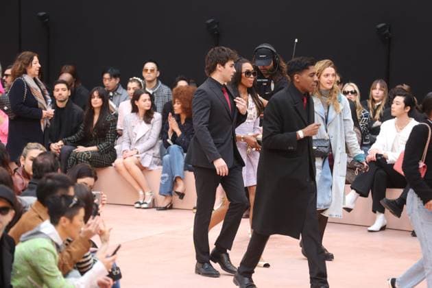 PFW Chanel Front Row Naomi Campbell attending the Chanel Womenswear Fall Winter 2025-2026 show as part of Paris Fashion Week in Paris on March 10, 2025, France. Photo by Jerome Domine ABACAPRESS.COM  Copyright: xDominexJerome ABACAx