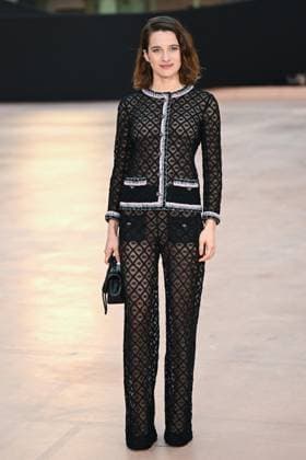 PFW Chanel Photocall Rebecca Marder attending the Chanel Womenswear Fall Winter 2025-2026 show as part of Paris Fashion Week in Paris, France on March 11, 2025. Photo by Aurore Marechal ABACAPRESS.COM Paris France  Copyright: xMarechalxAurore ABACAx