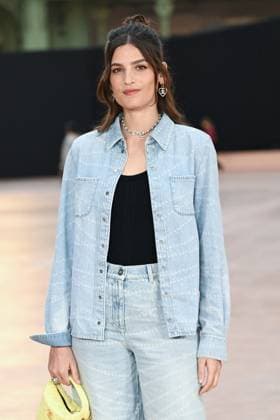PFW Chanel Photocall Alma Jodorowski attending the Chanel Womenswear Fall Winter 2025-2026 show as part of Paris Fashion Week in Paris, France on March 11, 2025. Photo by Aurore Marechal ABACAPRESS.COM Paris France  Copyright: xMarechalxAurore ABACAx