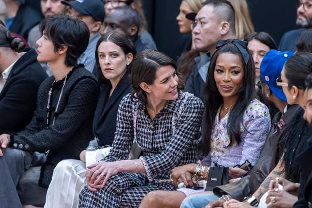 Entertainment Bilder des Tages . 10 03 2025. Paris, France. Naomi Campbell in the front row at the Chanel show at Paris Fashion Week for Fall Winter 2025.  xi-Imagesx IIM-25798-0221