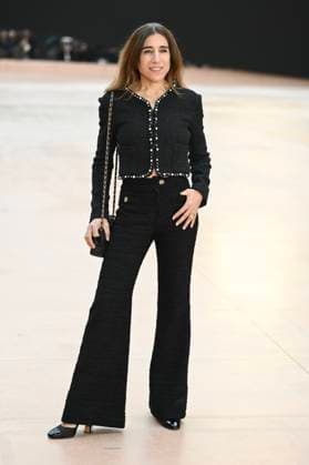 Paris Fashion Week People au defile Chanel, Arrival of celebrities at Grand Palais for Chanel Show 441654 2025 03 11 Paris France Li, Bianca  Copyright: xSergexArnalx xStarfacex STAR_441654_036