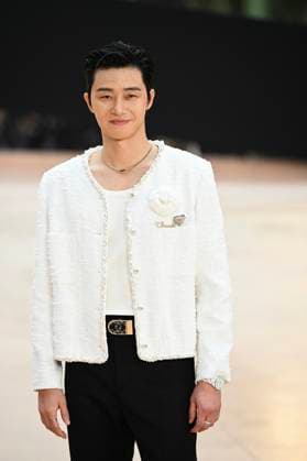 Paris Fashion Week People au defile Chanel, Arrival of celebrities at Grand Palais for Chanel Show 441654 2025 03 11 Paris France Park Seo Joon  Copyright: xSergexArnalx xStarfacex STAR_441654_041
