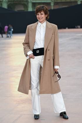 PFW Chanel Photocall Ines de la Fressange attending the Chanel Womenswear Fall Winter 2025-2026 show as part of Paris Fashion Week in Paris, France on March 11, 2025. Photo by Aurore Marechal ABACAPRESS.COM Paris France  Copyright: xMarechalxAurore ABACAx