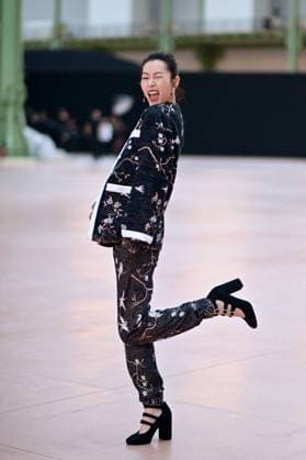 Entertainment Bilder des Tages PFW - Chanel Photocall Liu Wen attends the Chanel Womenswear Fall Winter 2025-2026 show as part of Paris Fashion Week at Grand Palais on March 11, 2025 in Paris, France. - EDITORIAL USE ONLY - Photo by Franck Castel ABACAPRESS.COM Paris France  Copyright: xCastelxFranck ABACAx