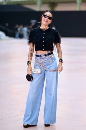 PFW - Chanel Photocall Peggy Gou attends the Chanel Womenswear Fall Winter 2025-2026 show as part of Paris Fashion Week at Grand Palais on March 11, 2025 in Paris, France. - EDITORIAL USE ONLY - Photo by Franck Castel ABACAPRESS.COM Paris France  Copyright: xCastelxFranck ABACAx