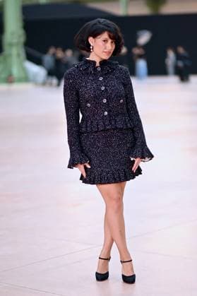 PFW - Chanel Photocall Raye attends the Chanel Womenswear Fall Winter 2025-2026 show as part of Paris Fashion Week at Grand Palais on March 11, 2025 in Paris, France. - EDITORIAL USE ONLY - Photo by Franck Castel ABACAPRESS.COM Paris France  Copyright: xCastelxFranck ABACAx