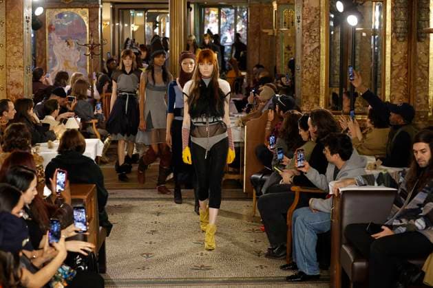 Kiko Kostadinov ready to wear fall winter 2025-2026, Paris, 11 March 2025 Kiko Kostadinov ready to wear fall winter 2025-2026 runway show at Paris fashion week on 11 March 2025, Credit:xxx Avalon Paris, France  Copyright: xxxxx xAvalonx 0974688899