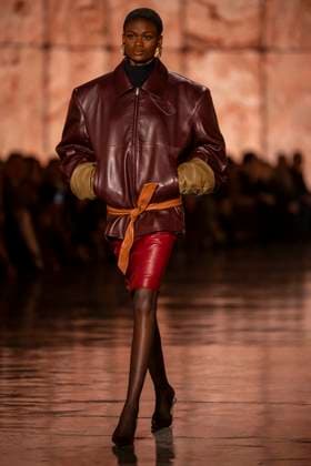 PFW - Saint Laurent Runway Models present creations by Saint Laurent for the Womenswear Ready-to-wear Fall-Winter 2025 2026 collection as part of the Paris Fashion Week, in Paris on March 11, 2025.Photo by Eliot Blondet ABACAPRESS.COM Paris France  Copyright: xBlondetxEliot ABACAx