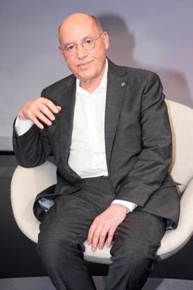 Gregor Gysi in der ARD-Talkshow maischberger im Studio Berlin Adlershof. Berlin, 11.03.2025
