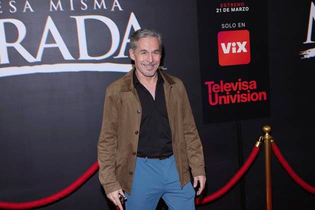 Con Esa Misma Mirada Tv Series Photocall Juan Rios Cantu poses during a Photocall for the presentation of the Vix Original Series Con Esa Misma Mirada . on March 11, 2025 in Mexico City, Mexico. (Photo by Yamak Perea Eyepix Group) Copyright: xYamakxPerea xEyepixxGroupx YP_11032025_146524