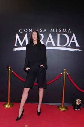 Con Esa Misma Mirada Tv Series Photocall Pamela Almanza poses during a Photocall for the presentation of the Vix Original Series Con Esa Misma Mirada . on March 11, 2025 in Mexico City, Mexico. (Photo by Yamak Perea Eyepix Group) Copyright: xYamakxPerea xEyepixxGroupx YP_11032025_146551
