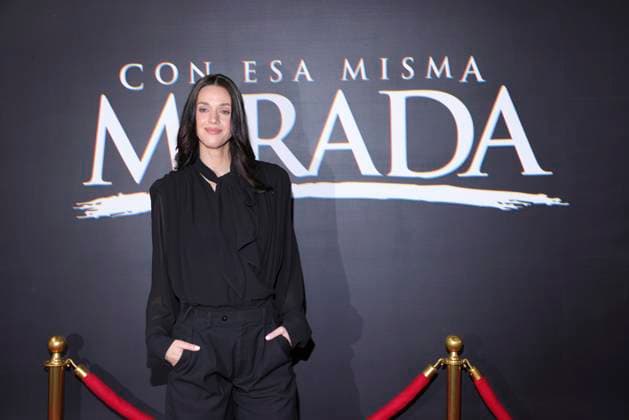 Con Esa Misma Mirada Tv Series Photocall Pamela Almanza poses during a Photocall for the presentation of the Vix Original Series Con Esa Misma Mirada . on March 11, 2025 in Mexico City, Mexico. (Photo by Yamak Perea Eyepix Group) Copyright: xYamakxPerea xEyepixxGroupx YP_11032025_146552