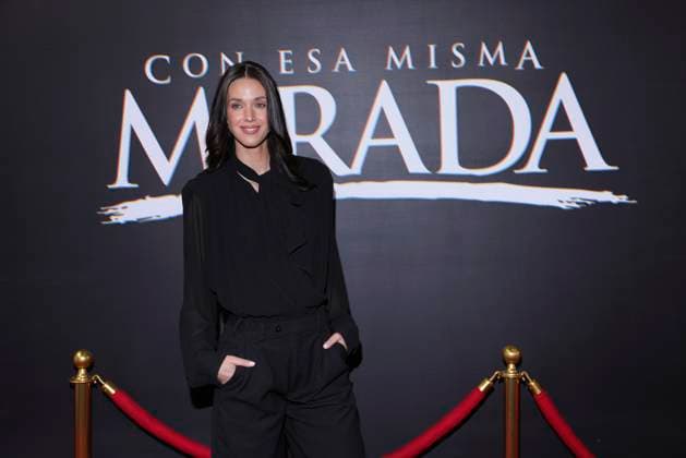 March 11, 2025, Mexico City, Ciudad de Mexico, Mexico: Pamela Almanza poses during a Photocall for the presentation of the Vix Original Series Con Esa Misma Mirada . on March 11, 2025 in Mexico City, Mexico. Mexico City Mexico - ZUMAe321 20250311_zea_e321_009 Copyright: xYamakxPereax