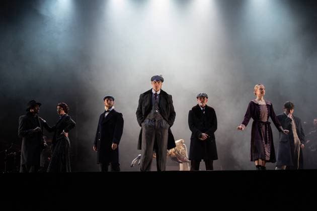 Bilder des Jahres 2025, Entertainment 03 März Entertainment Themen der Woche KW11 Peaky Blinders: The Redemption Of Thomas Shelby Dance Theatre Show Paris Dancer perform during Peaky Blinders: The Redemption of Thomas Shelby is a new dance theatre show, written and adapted for the stage by Peaky Blinders’ creator Steven Knight, choreographed and directed by Rambert’s Artistic Director Benoit Swan Pouffer at La Seine Musicale on March 12, 2025 in Paris, France. Photo by Nasser Berzane ABACAPRESS.COM Paris France  Copyright: xBerzanexNasser ABACAx