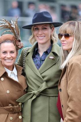 Entertainment Themen der Woche KW11 . 13 03 2025. Cheltenham , United Kingdom. Zara Tindall arriving on day three of the Cheltenham Festival, United Kingdom.  xStephenxLockx xi-Imagesx IIM-25805-0047