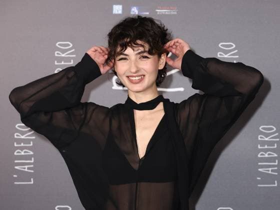 Entertainment Themen der Woche KW11 Entertainment Bilder des Tages Rome, Italy: Rome, Adriano cinema, photocall film The Tree . In the photo: Tecla Insolia Rome Italy  - ZUMAp169 20250313_zea_p169_134 Copyright: xMarcoxProvvisionatox