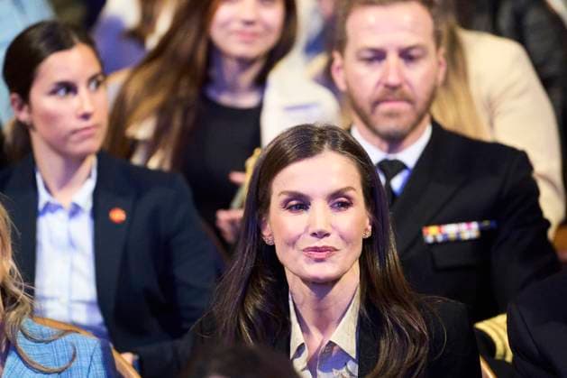 Queen Letizia attends the second stage of the Tour del Talento 2025 in Almeria Queen Letizia of Spain attends Princess of Girona Award ˜Art 2025™ proclamation ceremony, in the second stage of the ˜Tour of Talent™ at Maestro Padilla Auditorium on March 14, 2025 in Almeria, Spain Photo by IMAGO MPG Almeria Maestro Padilla Auditorium Andalucia Spain  Copyright: xMPGx